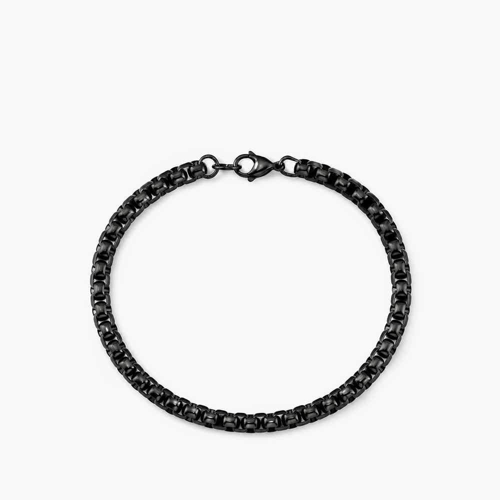 Black Chain Link Bracelet