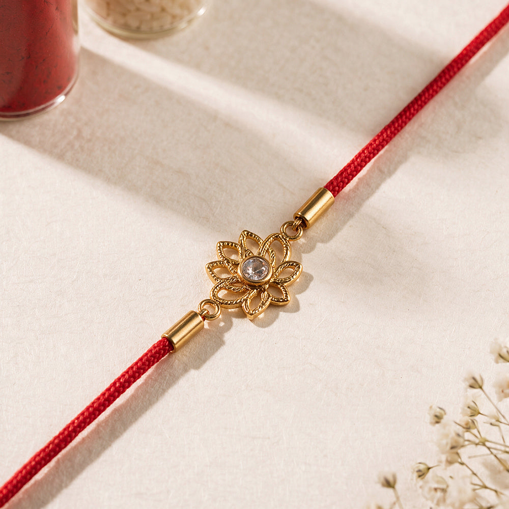 Sacred Lotus Rakhi