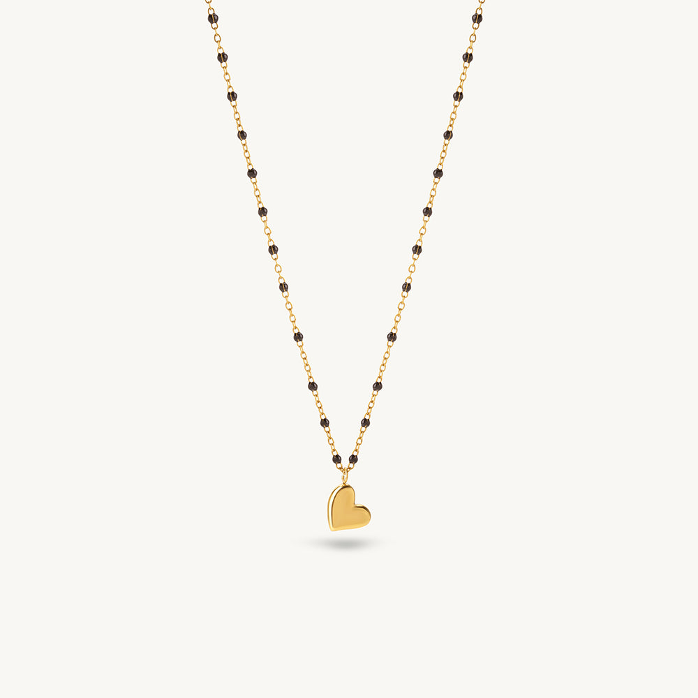 Tiny Heart Charm Demifine Mangalsutra