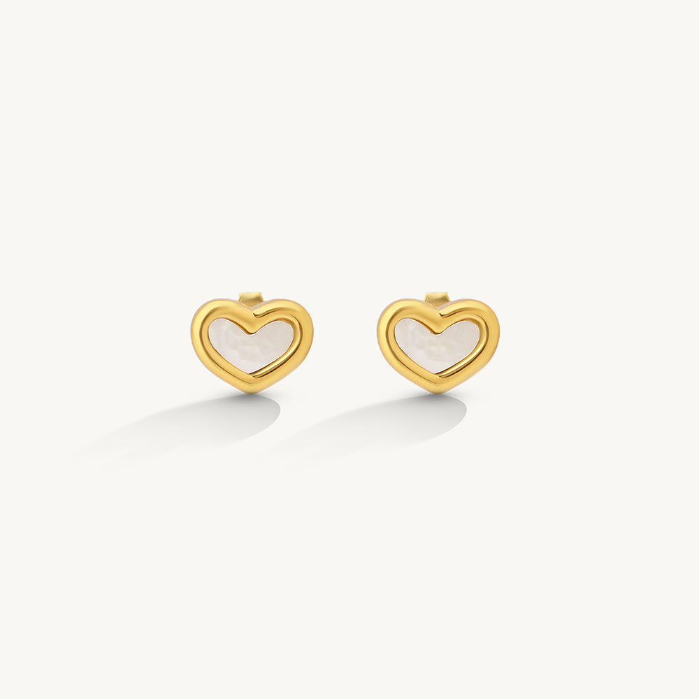 Auric Heart Studs