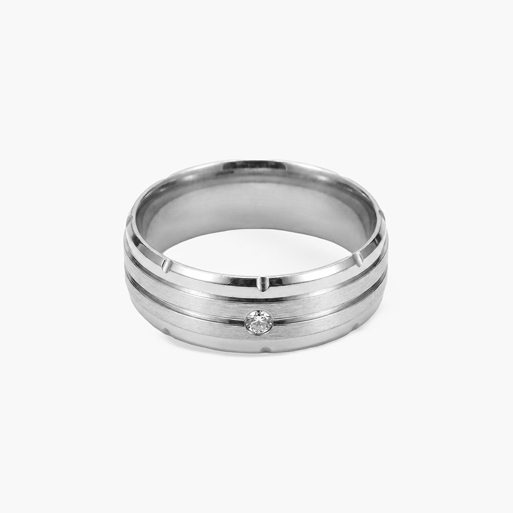 Splendid Silver Band Ring