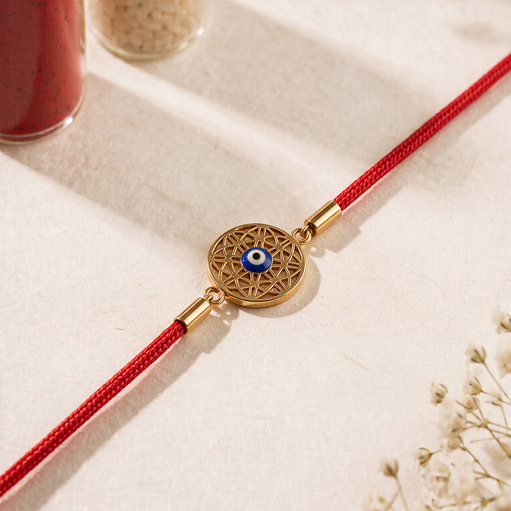 Protective Evil Eye Mandala Rakhi