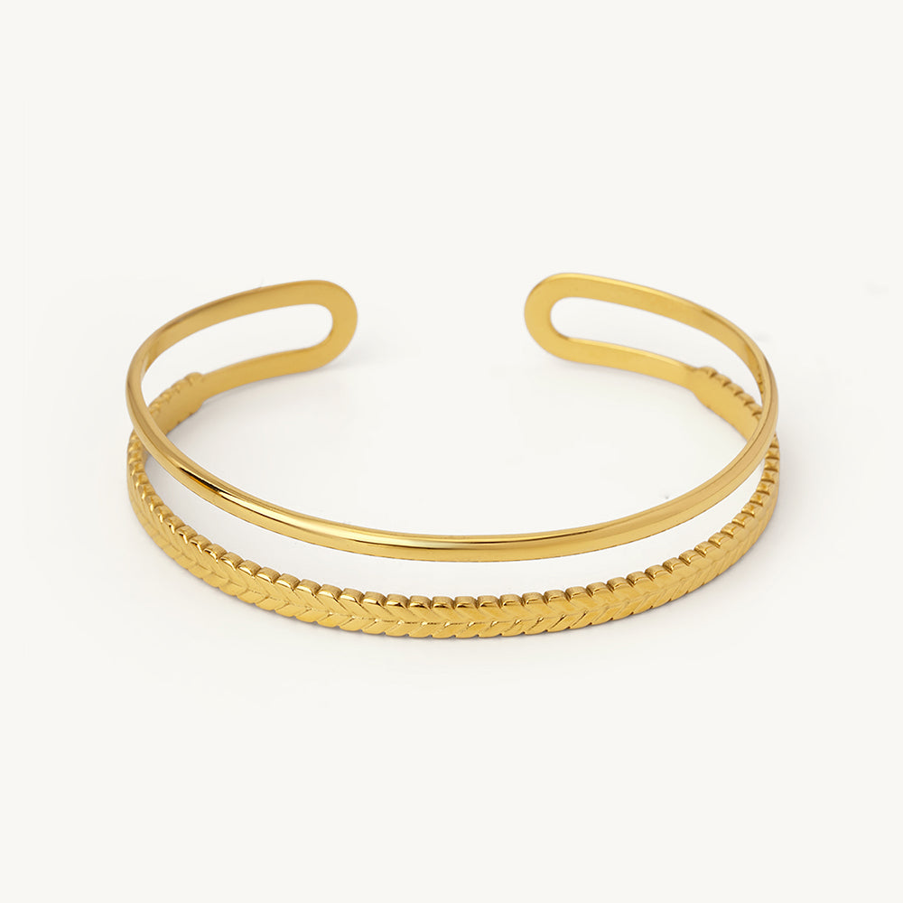 Radiant Open Cuff Bracelet