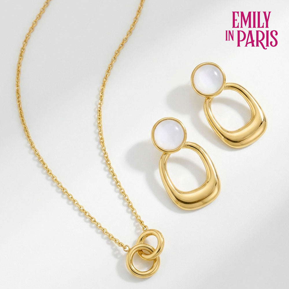 Interlock Geometry Jewellery Set – PALMONAS