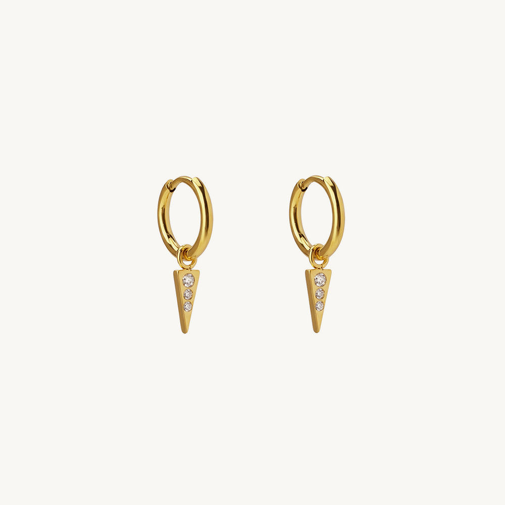 Spark Bar Drop Earrings