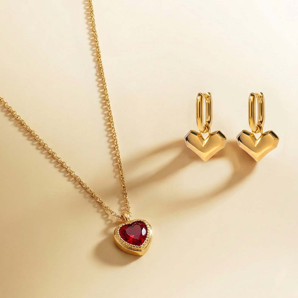 Petite Heart Essence Jewellery Set