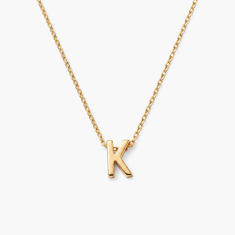 Elegant Initial K Necklace