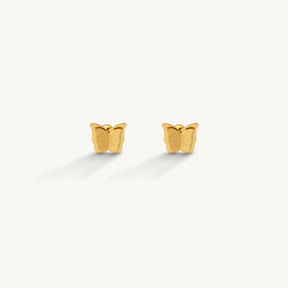 Cute Butterfly Stud Earrings