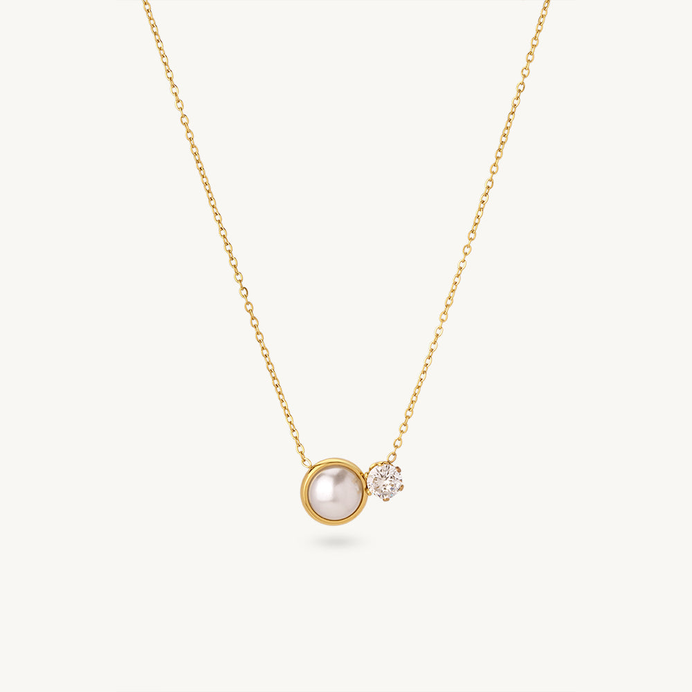 Pearl Spark Necklace