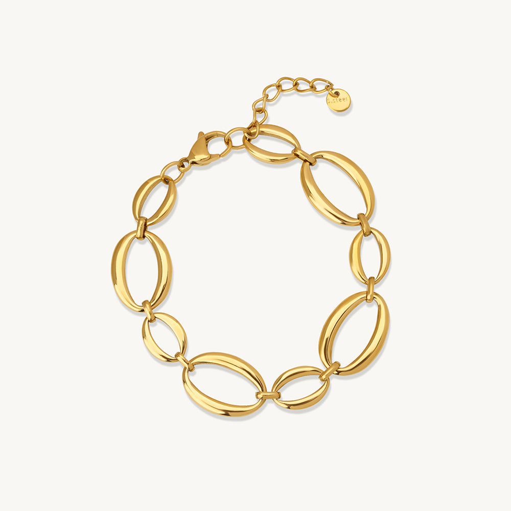 Aurex Oval Link Bracelet