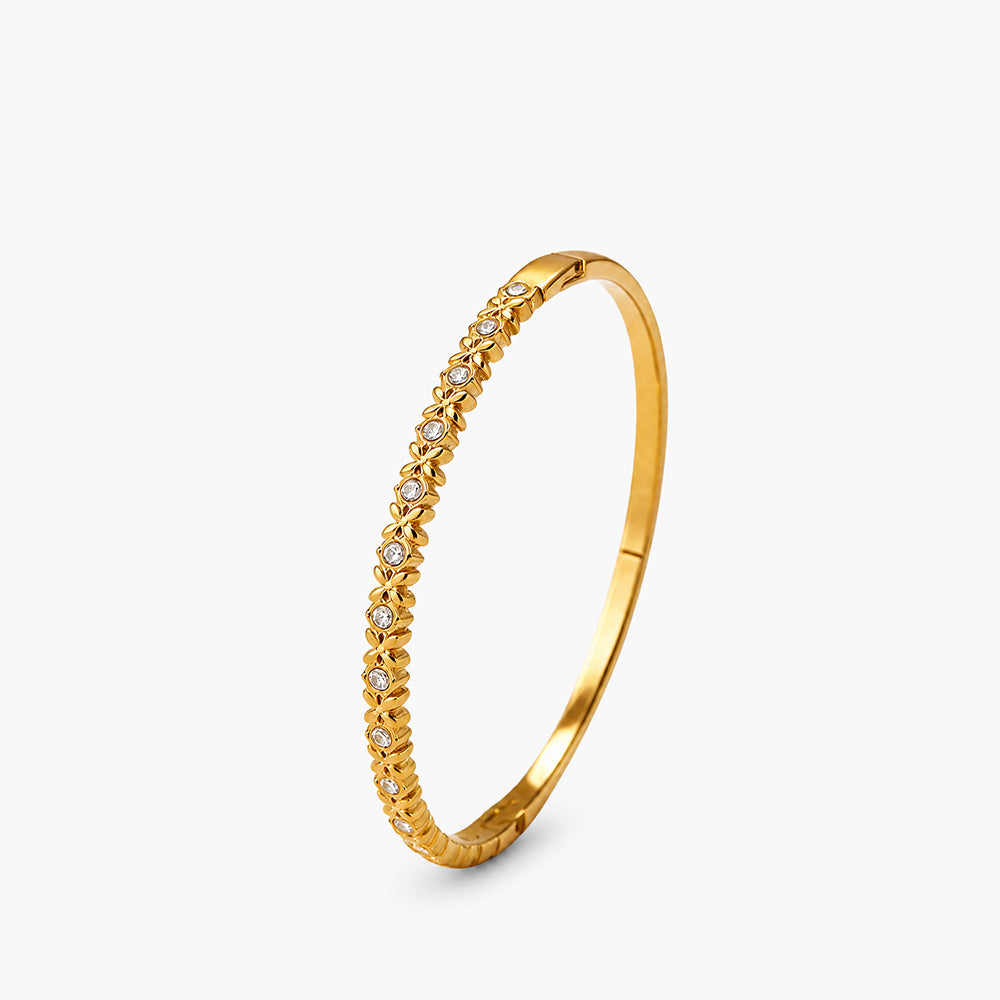 Celestial Flower Vine Bangle