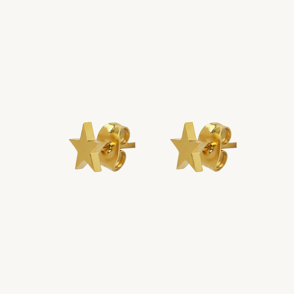 Mini Star Stud Earrings