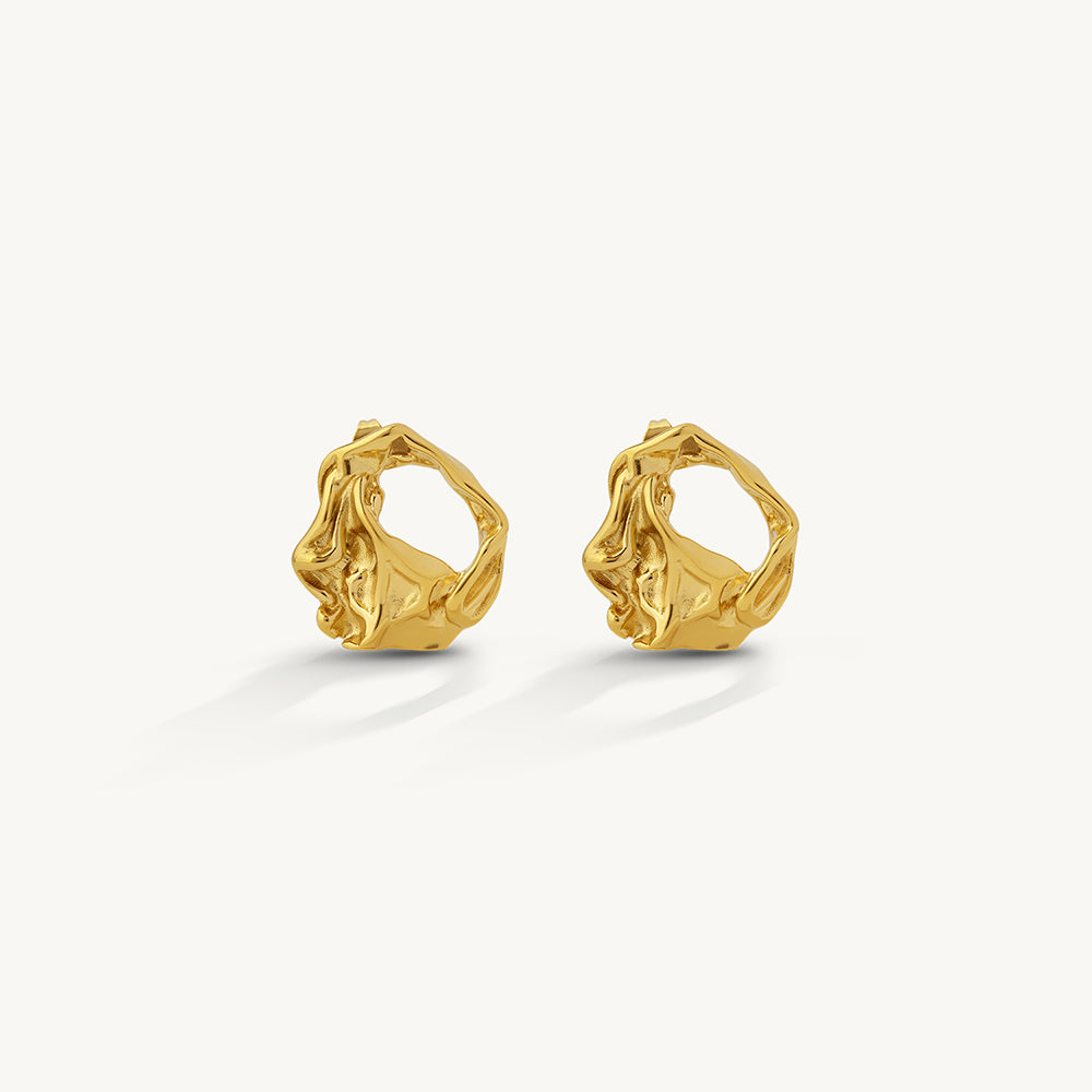 Auric Sculptural Studs
