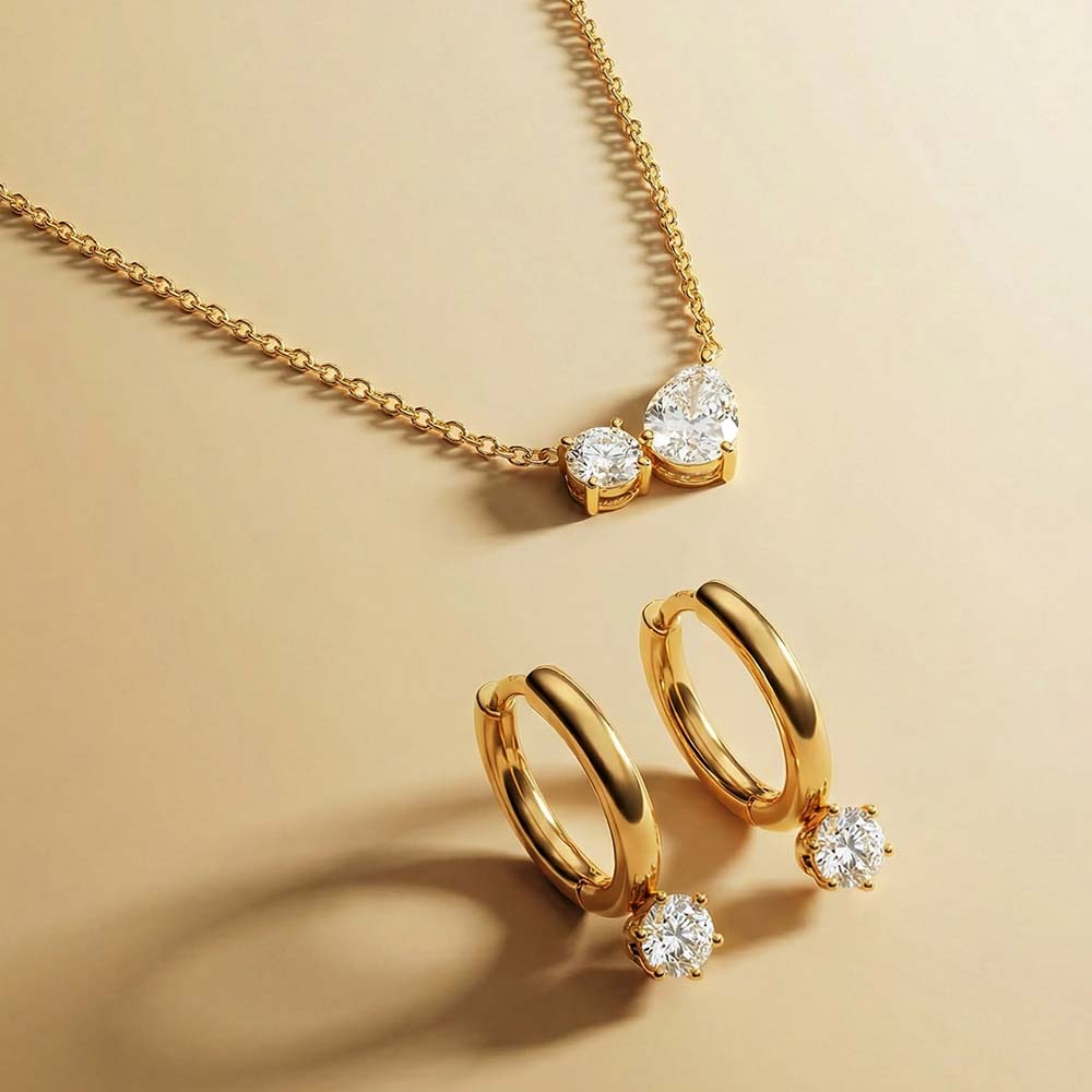 Crystal Glow Harmony Jewellery Set
