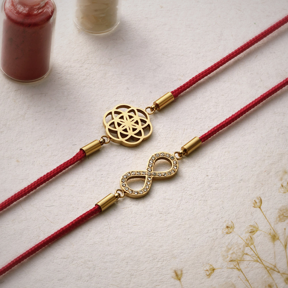 Infinite Promise Rakhi Set