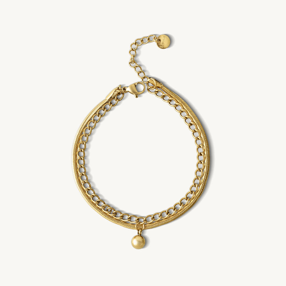 Double Strand Chain Bracelet