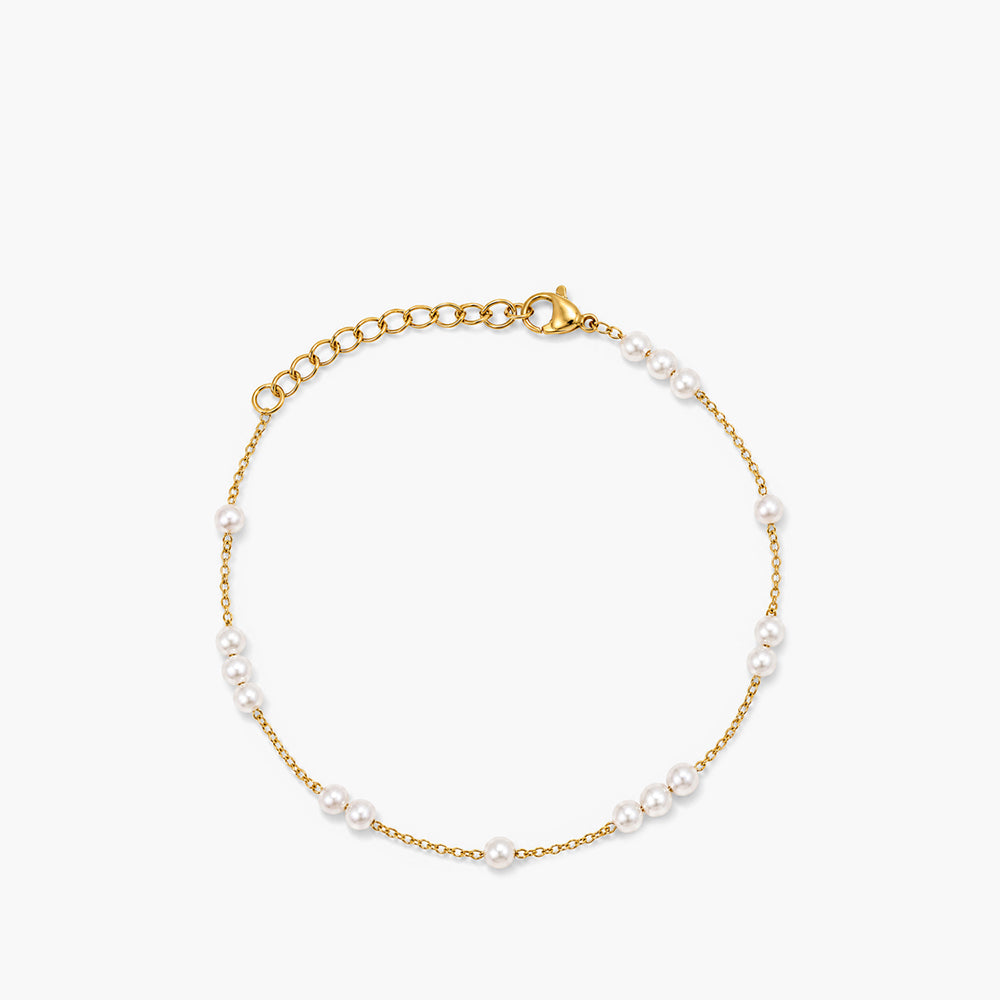 Pearl Trail Chain Bracelet
