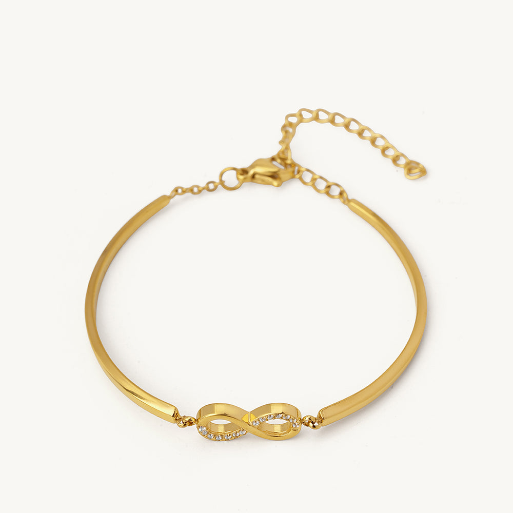 Mesmerizing Infinity Bracelet
