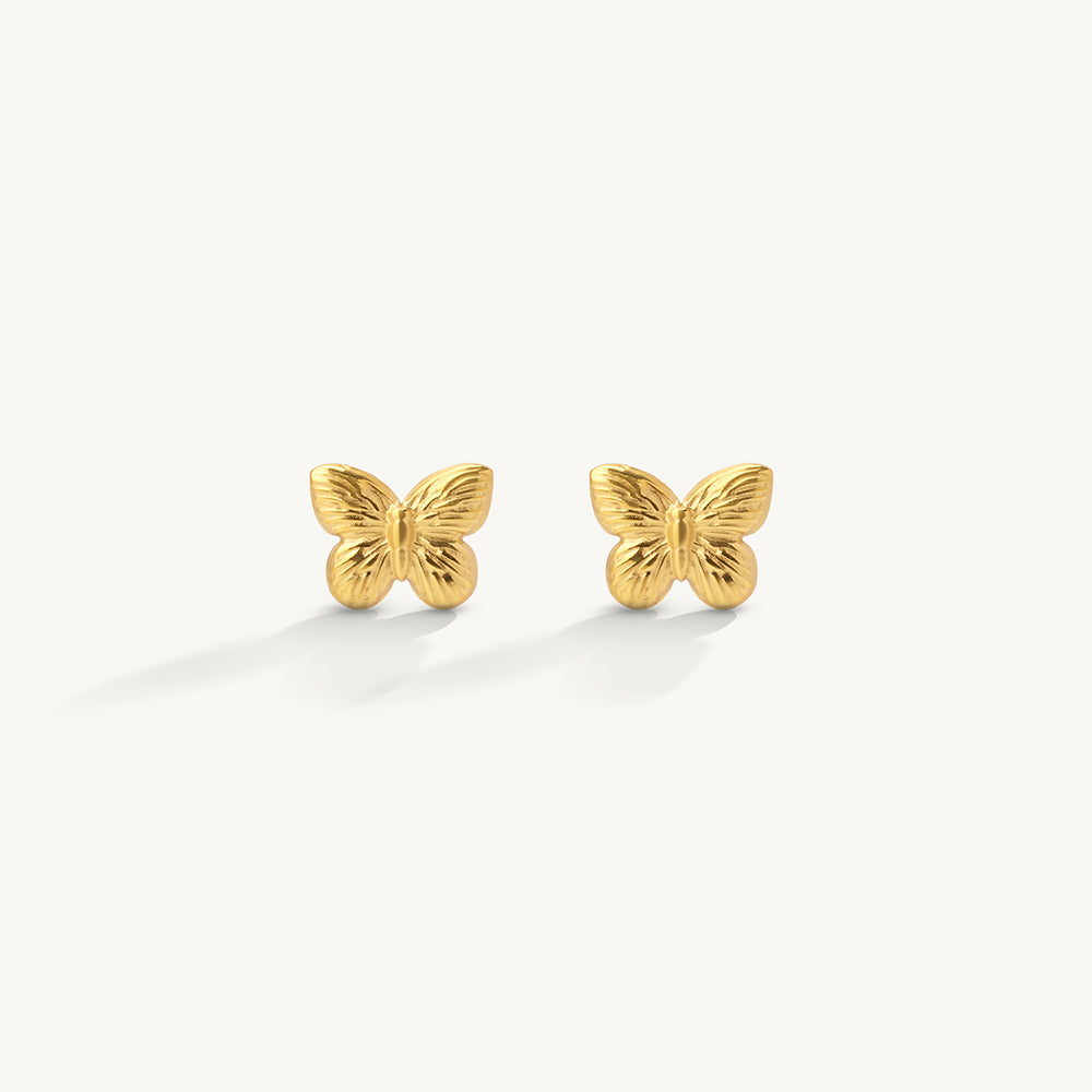 Mini Butterfly Stud Earrings