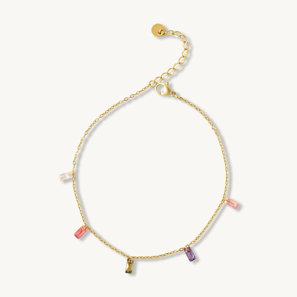 Colour Drop Charm Bracelet