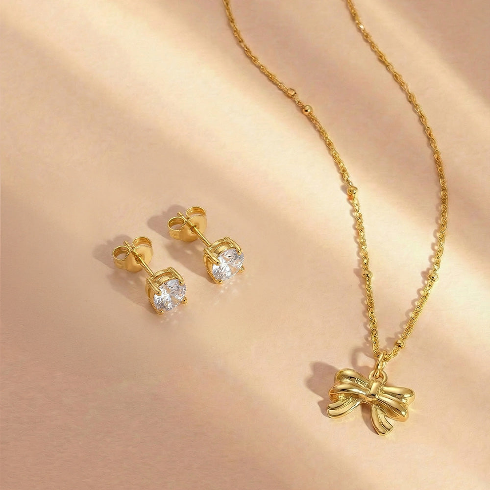Twinkling Bow Jewellery Set