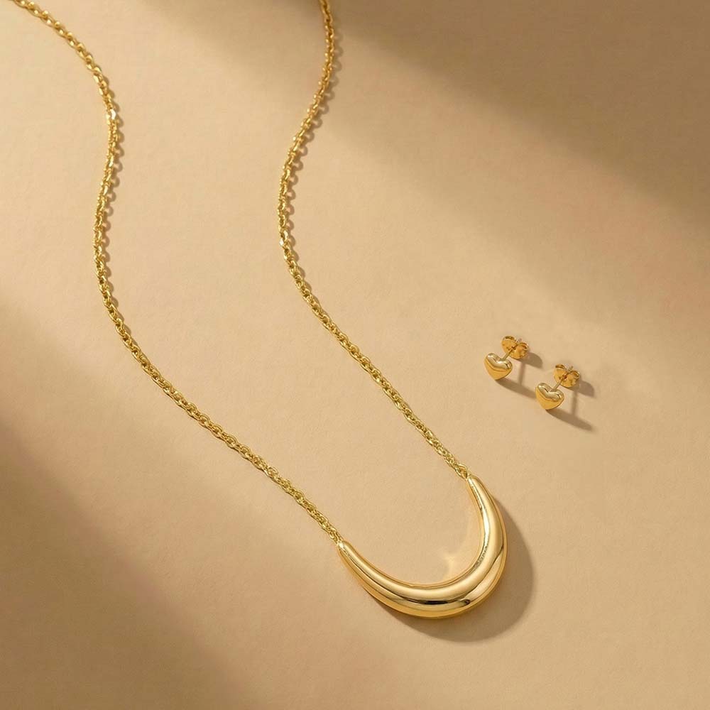 Arch & Heart Jewellery Set
