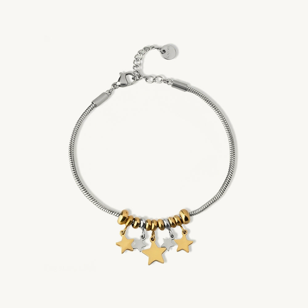 Dangling Star Charm Bracelet