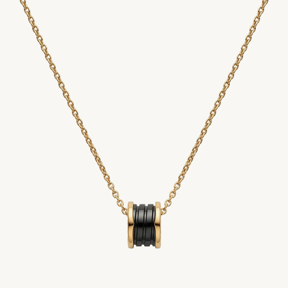 Timeless Noir Orbit Necklace