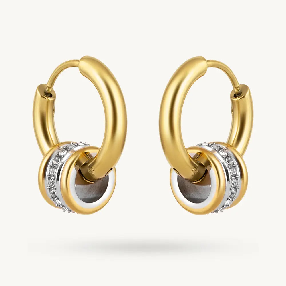 Auric Orbit Drop Earring