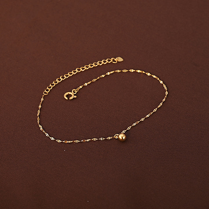 Shop Swirl Chain Anklet Palmonas-1