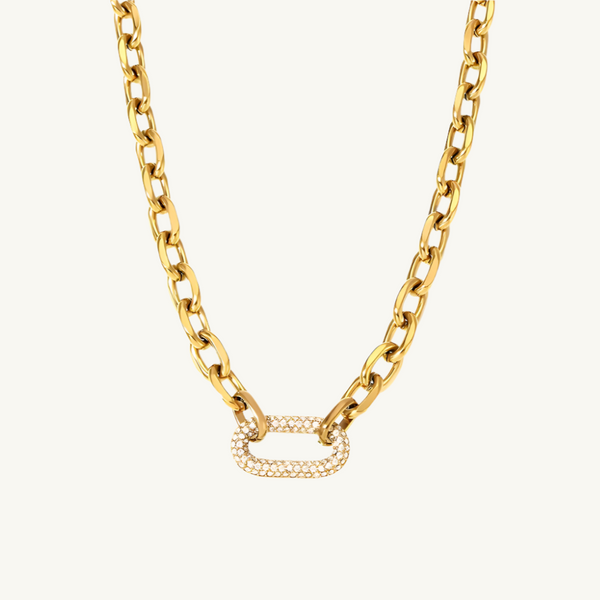 Sparkle Link Chain Necklace