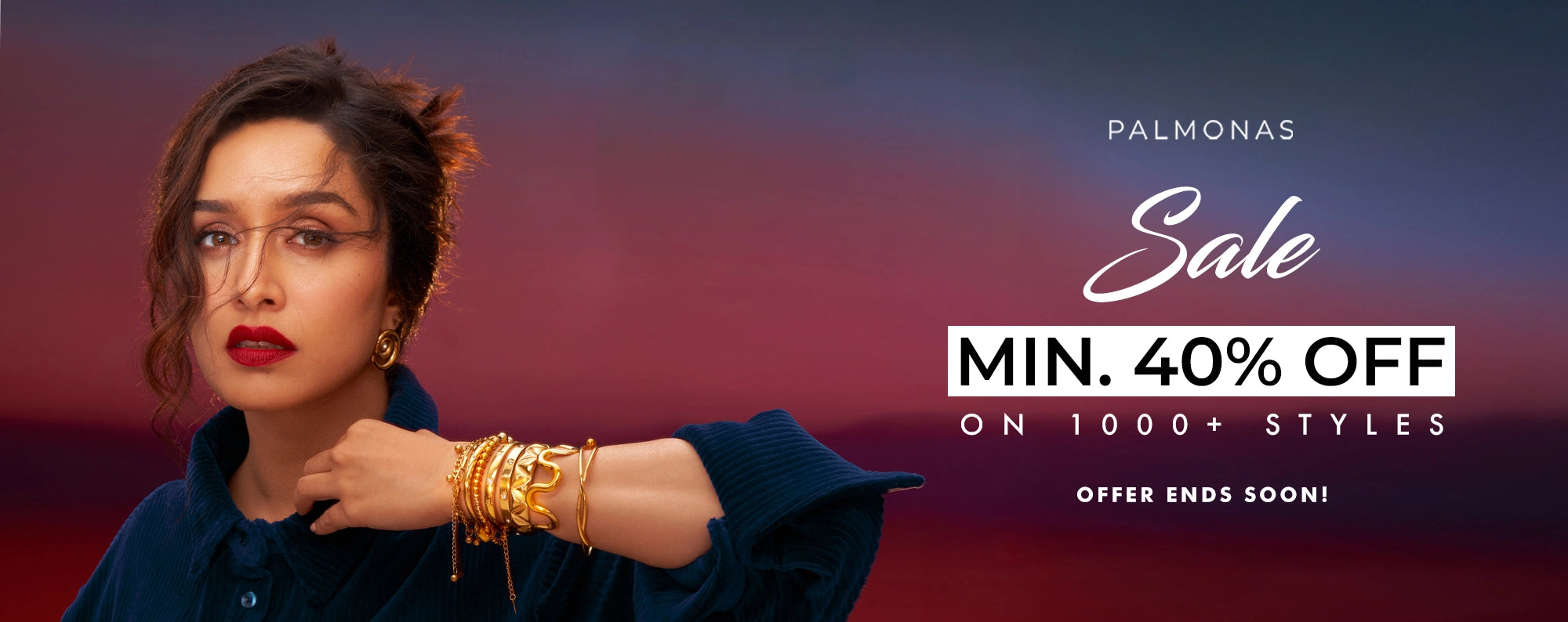 MIN. 40% OFF | 1000+ Styles Banner