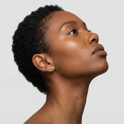 Trendsetting 9KT Gold Lab Grown Diamond Earring