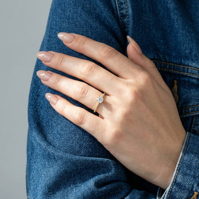 Shimme 9KT Gold Lab Grown Diamond Ring