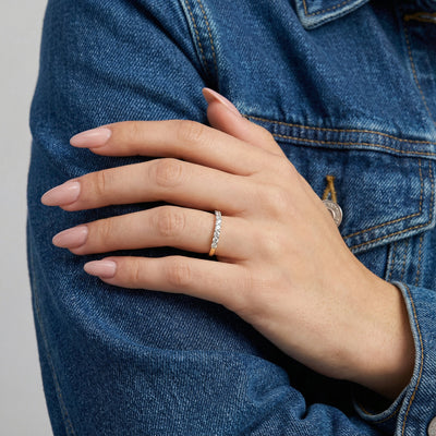 Ecliptic Grace 9KT Gold Lab Grown Diamond Ring