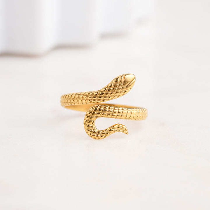 Serpent's Embrace Gold Ring - 1