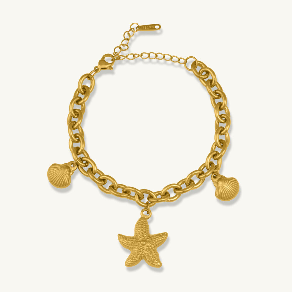 Starlit Ocean Charm Bracelet