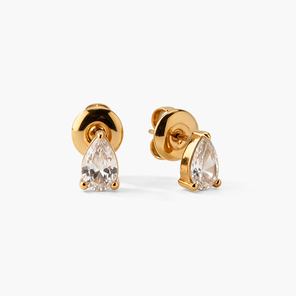 Brilliant Petite Crystal Stud Earrings