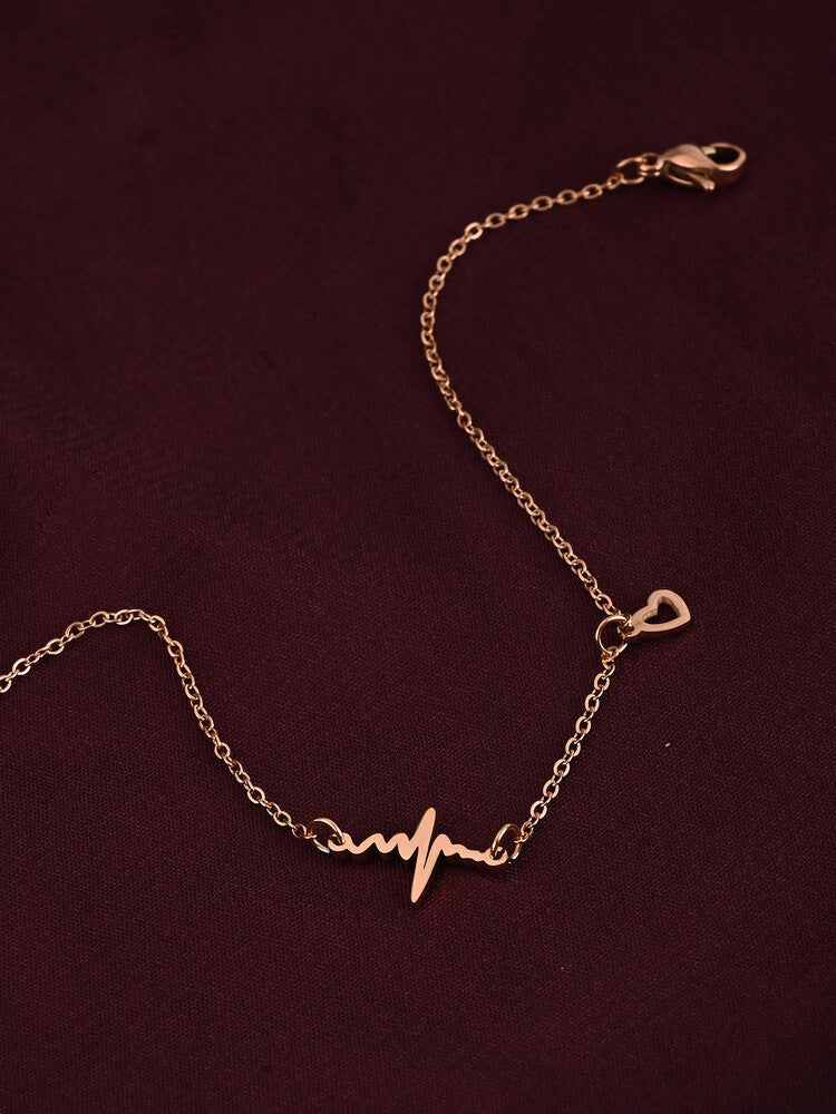 Delicate Rose Gold Anklet
