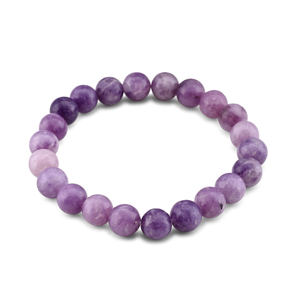 Purple Harmony Bead Bracelet