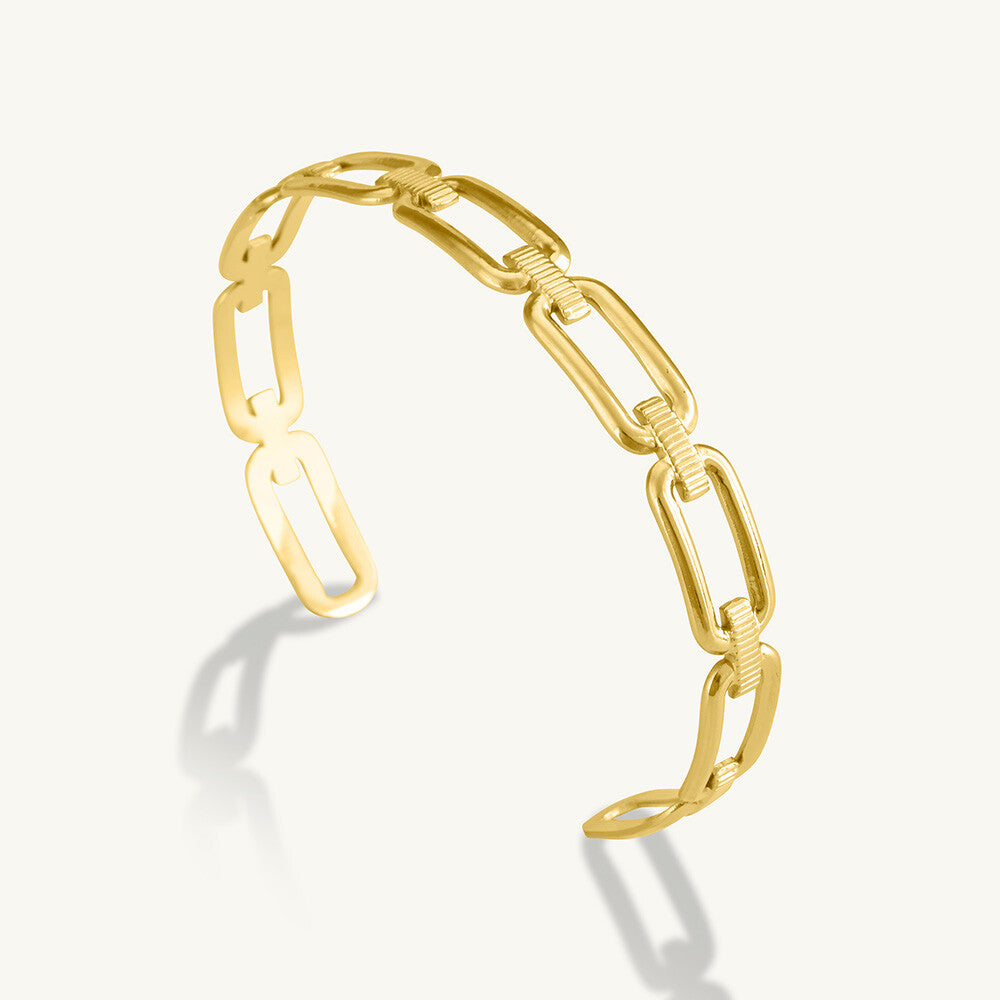 Minimalist Gold Link Bracelet