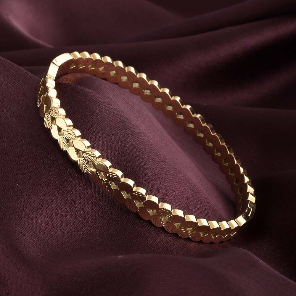 Golden Weave Bracelet