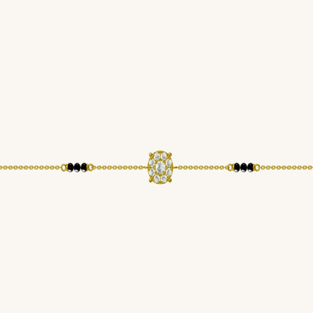 Sarvani Mangalsutra Bracelet | 18K Gold Vermeil