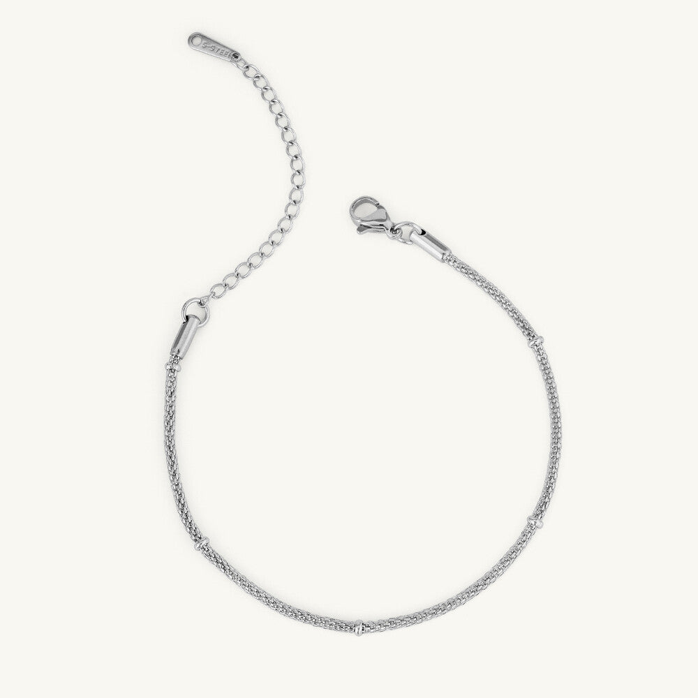 Classic Beaded Rope Chain Bracelet