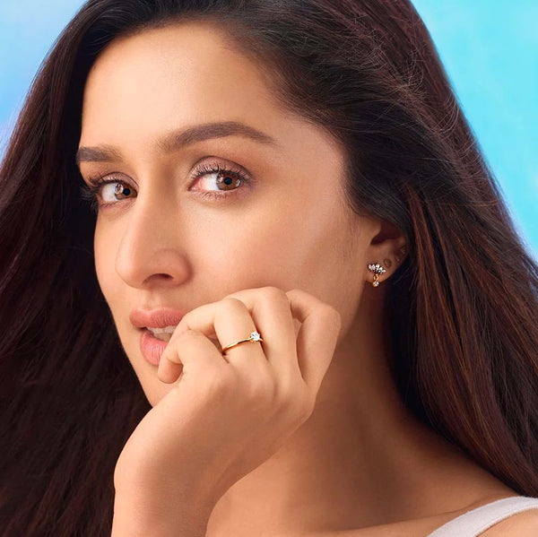 Mini Solitaire Ring - Image 1