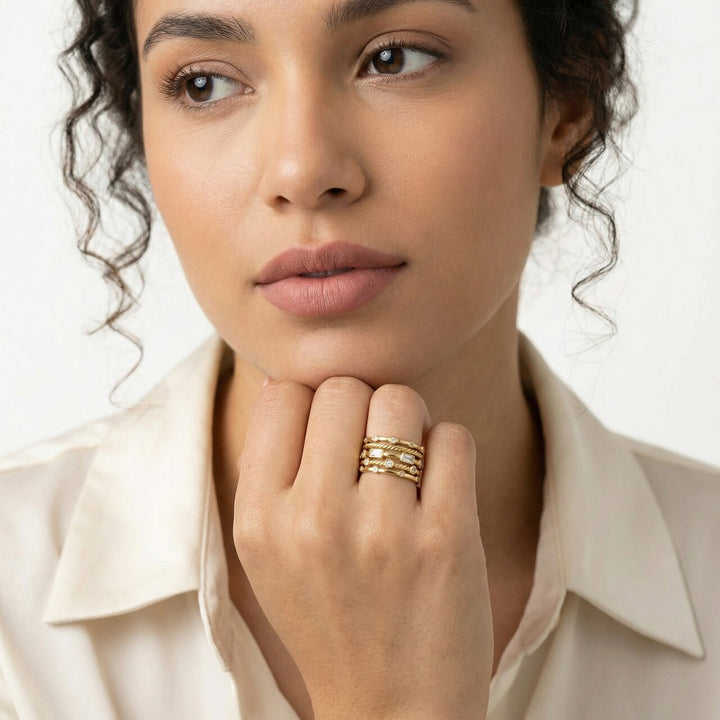Monarch Layers Ring – PALMONAS