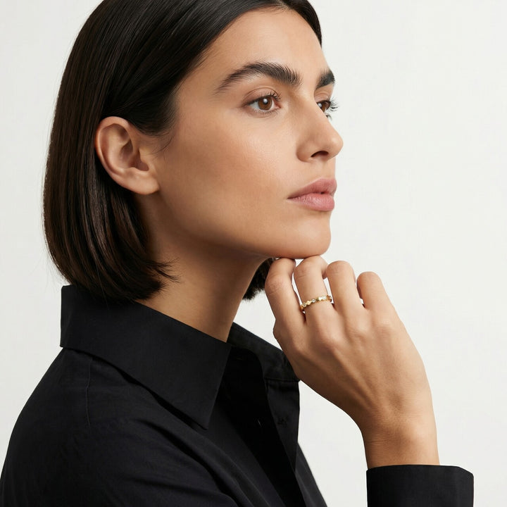 Spark Trace Stack Ring – PALMONAS