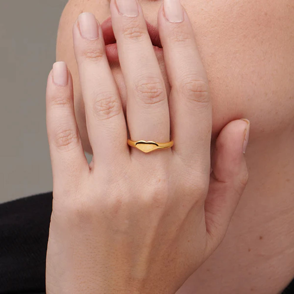 Buy Simple Gold Rings Online In India - Etsy India