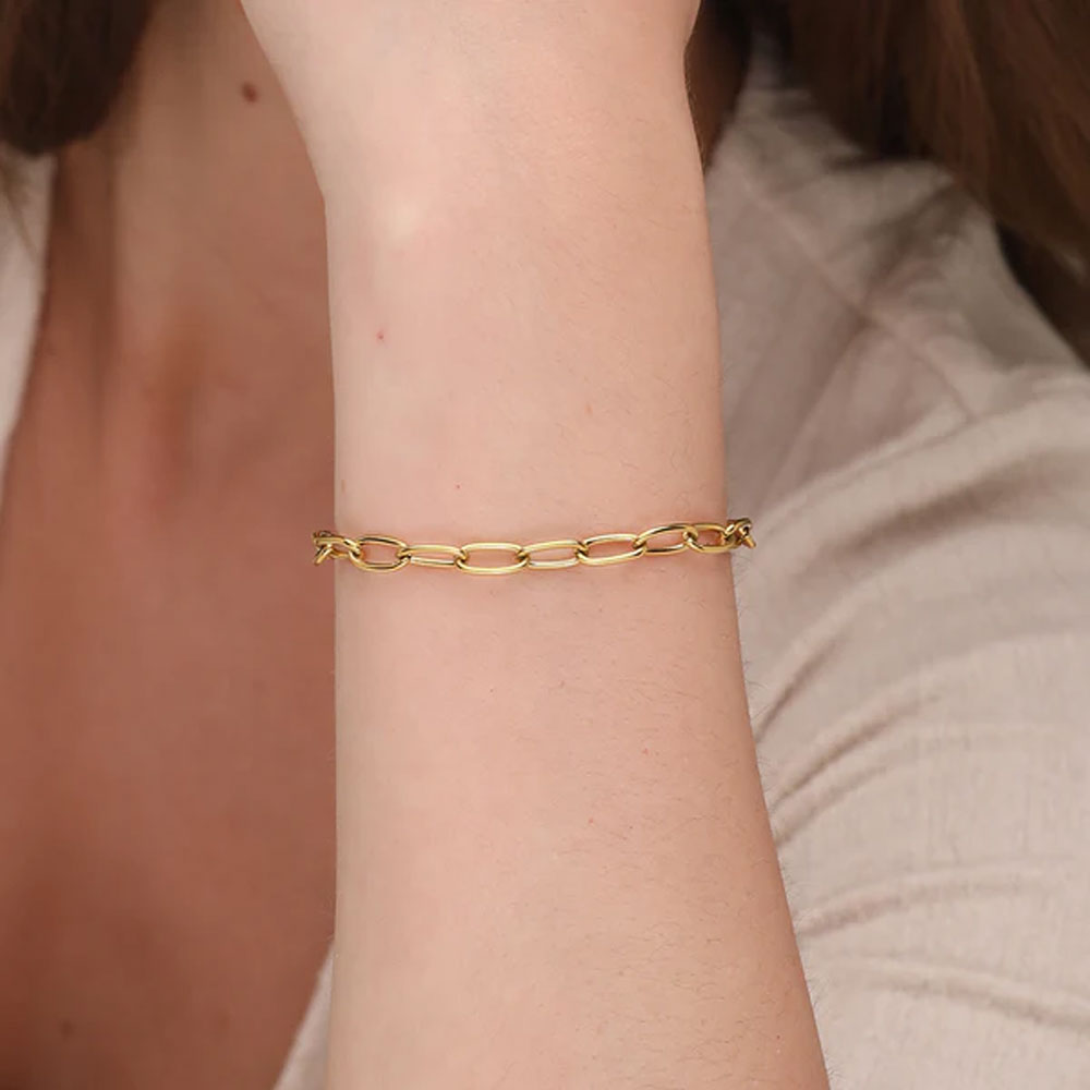 Eli Rope Chain Bracelet (5MM) | Saint Jewelry