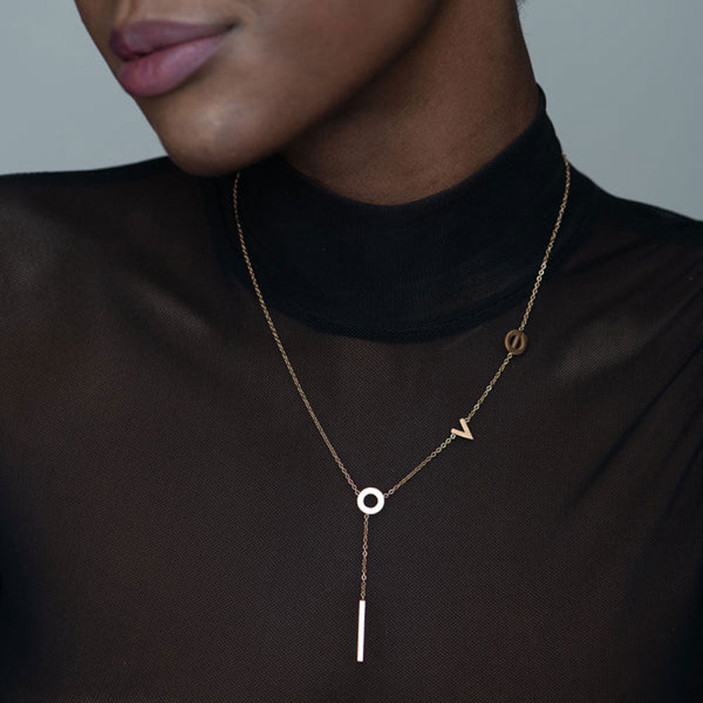 Love Space Necklace